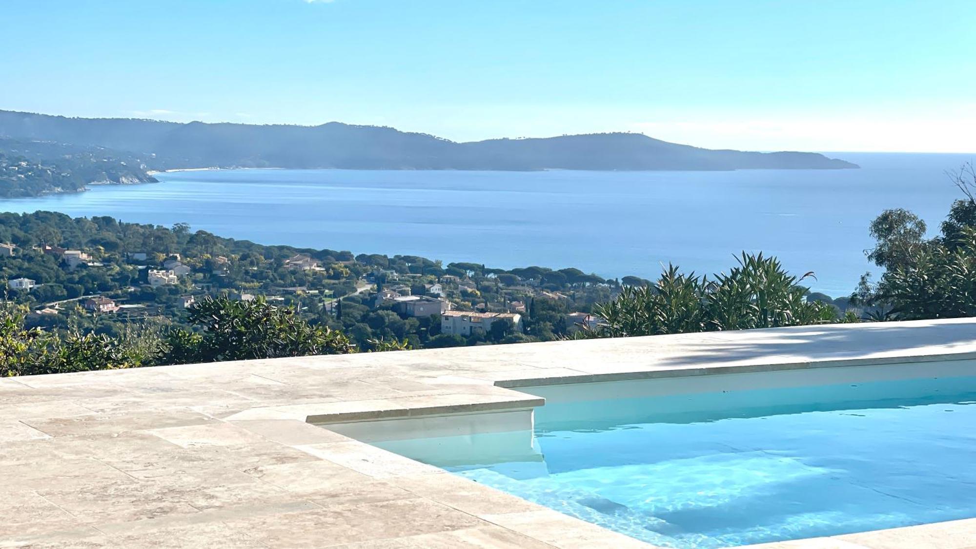 Villa Cacharelle Vue Mer Piscine กาวาแลร์-ซูร์-แมร์ ภายนอก รูปภาพ
