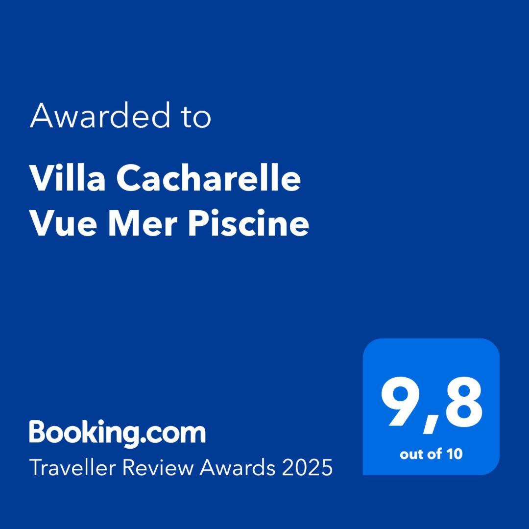 Villa Cacharelle Vue Mer Piscine กาวาแลร์-ซูร์-แมร์ ภายนอก รูปภาพ