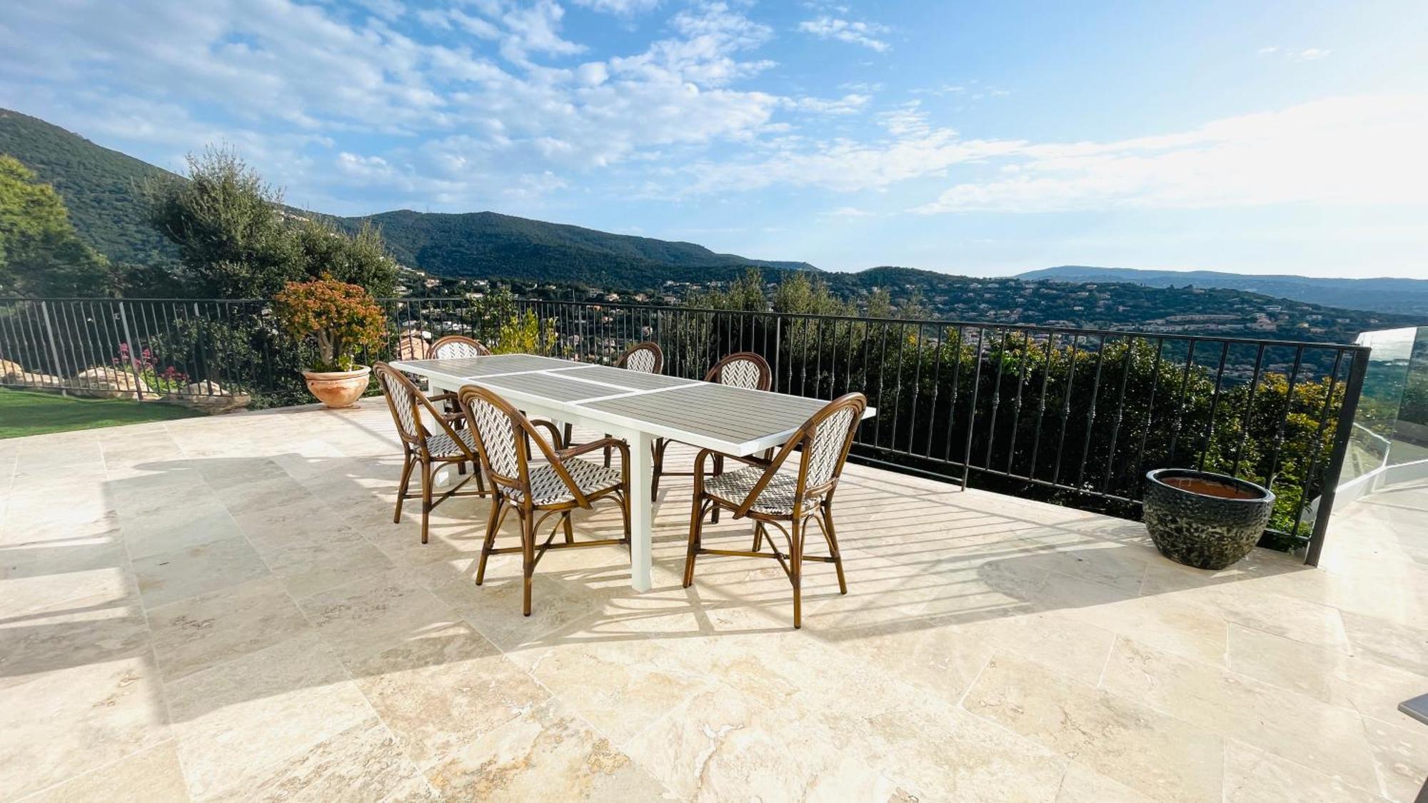 Villa Cacharelle Vue Mer Piscine กาวาแลร์-ซูร์-แมร์ ภายนอก รูปภาพ
