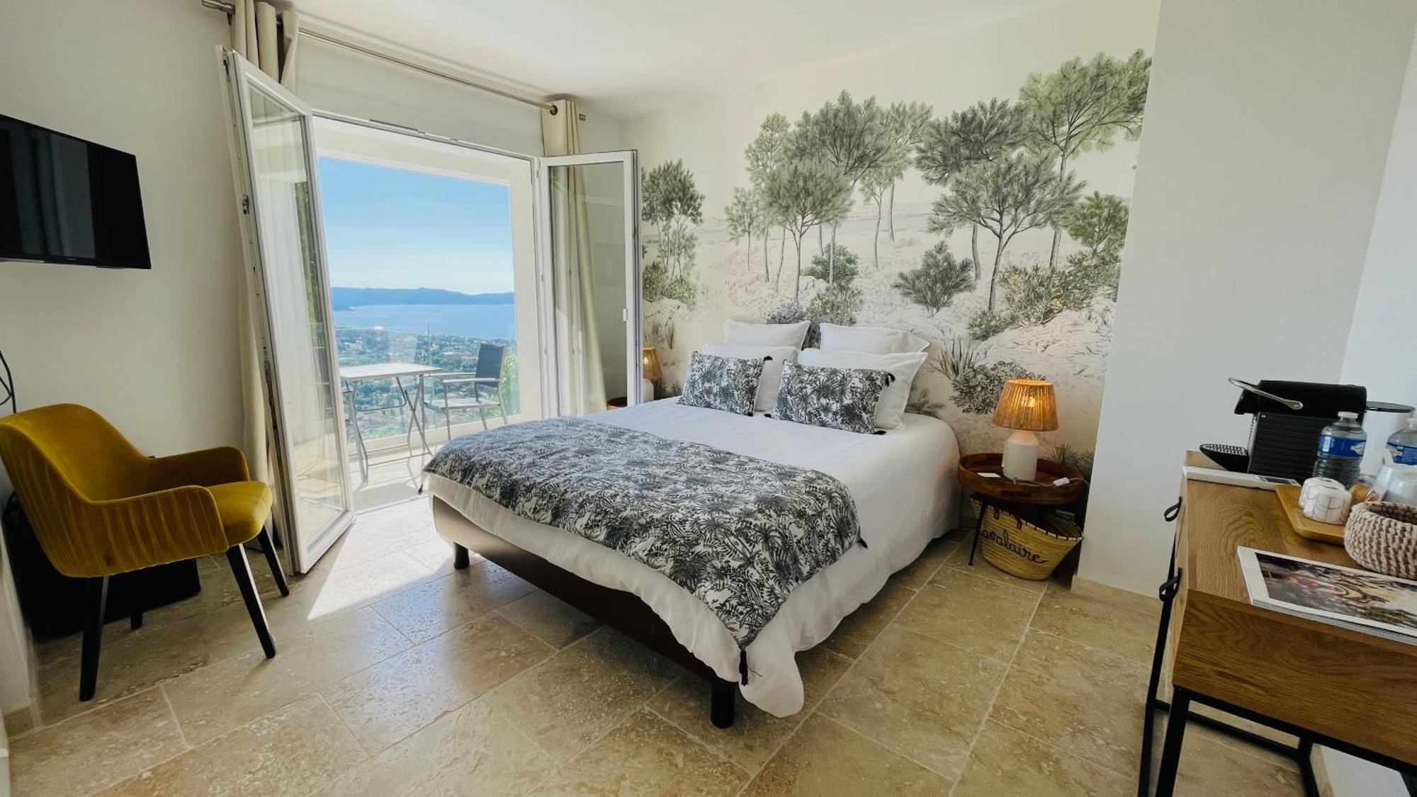 Villa Cacharelle Vue Mer Piscine กาวาแลร์-ซูร์-แมร์ ภายนอก รูปภาพ